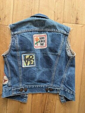 Denim Collector's 'Big E' Vintage Levi's Vest - Kids - Or Adult XS